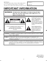 Preview for 2 page of Sharp Aquos LC-60LE630U Operation Manual