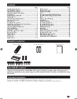 Preview for 3 page of Sharp Aquos LC-60LE631X Operation Manual