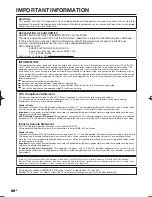 Preview for 4 page of Sharp AQUOS LC-60LE632U Operation Manual