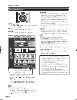 Preview for 72 page of Sharp AQUOS LC-60LE632U Operation Manual