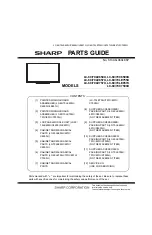 Preview for 115 page of Sharp AQUOS LC-60LE650U Service Manual