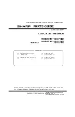 Preview for 177 page of Sharp AQUOS LC-60LE650U Service Manual