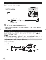 Предварительный просмотр 6 страницы Sharp Aquos LC-60LE650X Operation Manual