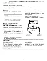 Предварительный просмотр 3 страницы Sharp Aquos LC-60LE740E Service Manual