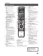 Предварительный просмотр 5 страницы Sharp Aquos LC-60LE751K Operation Manual