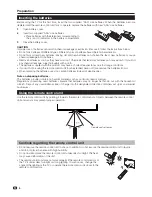 Предварительный просмотр 8 страницы Sharp Aquos LC-60LE751K Operation Manual