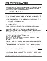 Preview for 4 page of Sharp AQUOS LC-60LE925UN Operation Manual