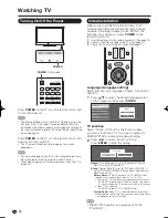 Preview for 20 page of Sharp AQUOS LC-60LE925UN Operation Manual