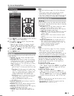 Preview for 35 page of Sharp AQUOS LC-60LE925UN Operation Manual