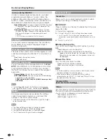 Preview for 36 page of Sharp AQUOS LC-60LE925UN Operation Manual