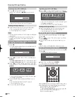 Preview for 46 page of Sharp AQUOS LC-60LE925UN Operation Manual