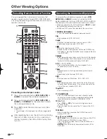 Preview for 54 page of Sharp AQUOS LC-60LE925UN Operation Manual