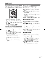 Preview for 71 page of Sharp AQUOS LC-60LE925UN Operation Manual