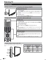 Предварительный просмотр 20 страницы Sharp Aquos LC-60LE950X Operation Manual