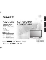 Предварительный просмотр 131 страницы Sharp Aquos LC-60UD27U Operation Manual