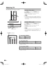 Предварительный просмотр 18 страницы Sharp Aquos LC 65D64U Operation Manual