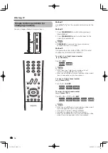 Предварительный просмотр 20 страницы Sharp Aquos LC 65D64U Operation Manual