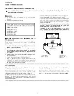 Предварительный просмотр 2 страницы Sharp Aquos LC 65D64U Service Manual