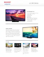 Preview for 1 page of Sharp Aquos LC-70C7450U Brochure