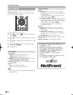 Предварительный просмотр 68 страницы Sharp AQUOS LC-70LE633U Operation Manual