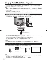 Предварительный просмотр 42 страницы Sharp Aquos LC-70LE734U Operation Manual