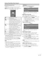 Предварительный просмотр 52 страницы Sharp AQUOS LC-70LE735U Operation Manual