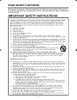 Preview for 4 page of Sharp AQUOS LC-C3237U Operation Manual