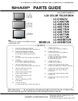 Preview for 9 page of Sharp Aquos LC-C4067U Service Manual