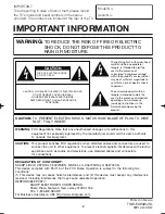 Preview for 2 page of Sharp AQUOS LC-C46700UN Operation Manual