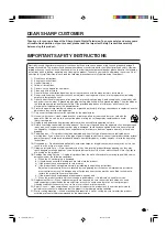 Preview for 4 page of Sharp Aquos LC G5C32U Operation Manual