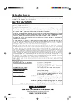 Preview for 63 page of Sharp Aquos LC G5C32U Operation Manual