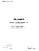 Preview for 148 page of Sharp Aquos LC32D41U Service Manual