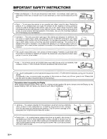 Предварительный просмотр 5 страницы Sharp Aquos LG-32G4U Operation Manual