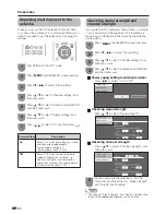 Предварительный просмотр 22 страницы Sharp AQUOS LX959H Operation Manual