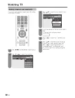 Предварительный просмотр 24 страницы Sharp AQUOS LX959H Operation Manual