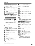 Предварительный просмотр 31 страницы Sharp AQUOS LX959H Operation Manual