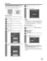 Предварительный просмотр 33 страницы Sharp AQUOS LX959H Operation Manual