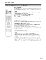 Предварительный просмотр 63 страницы Sharp AQUOS LX959H Operation Manual