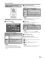 Предварительный просмотр 91 страницы Sharp AQUOS LX959H Operation Manual