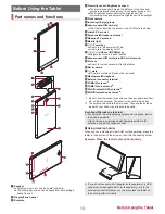 Preview for 10 page of Sharp Aquos Pad SH-05G Instruction Manual