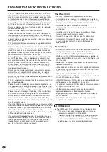 Preview for 6 page of Sharp aquos PN-L603B Operation Manual