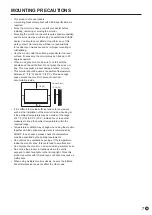 Preview for 7 page of Sharp aquos PN-L603B Operation Manual