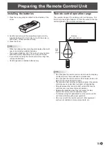 Preview for 15 page of Sharp aquos PN-L603B Operation Manual