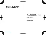 Предварительный просмотр 1 страницы Sharp Aquos R3 User Manual