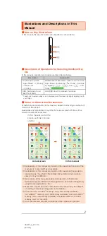 Preview for 3 page of Sharp Aquos U SHV37 Basic Manual