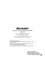 Предварительный просмотр 71 страницы Sharp AR-162 Service Manual