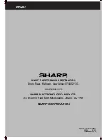 Preview for 84 page of Sharp AR-207 Operation Manual