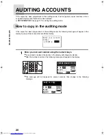 Предварительный просмотр 22 страницы Sharp AR-215 Operation Manual