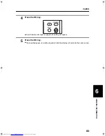 Предварительный просмотр 85 страницы Sharp AR-215 Operation Manual