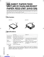 Предварительный просмотр 118 страницы Sharp AR-215 Operation Manual